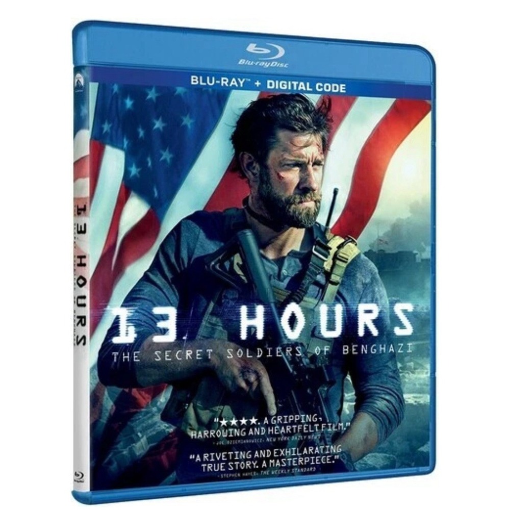 13 Hours The Secret Soldiers of Benghazi Blu-ray DVD 3-Disc Set Michael Bay 2016